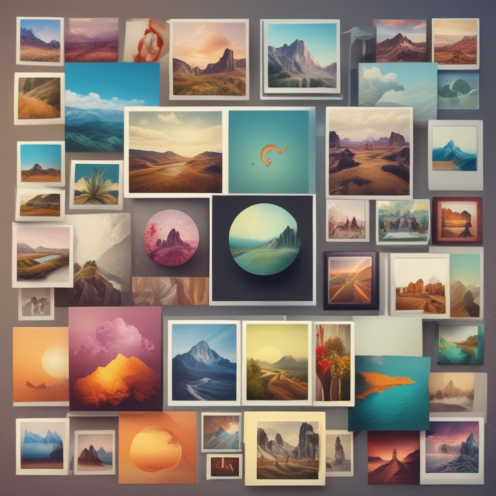 Gallery icon leading to multiple images